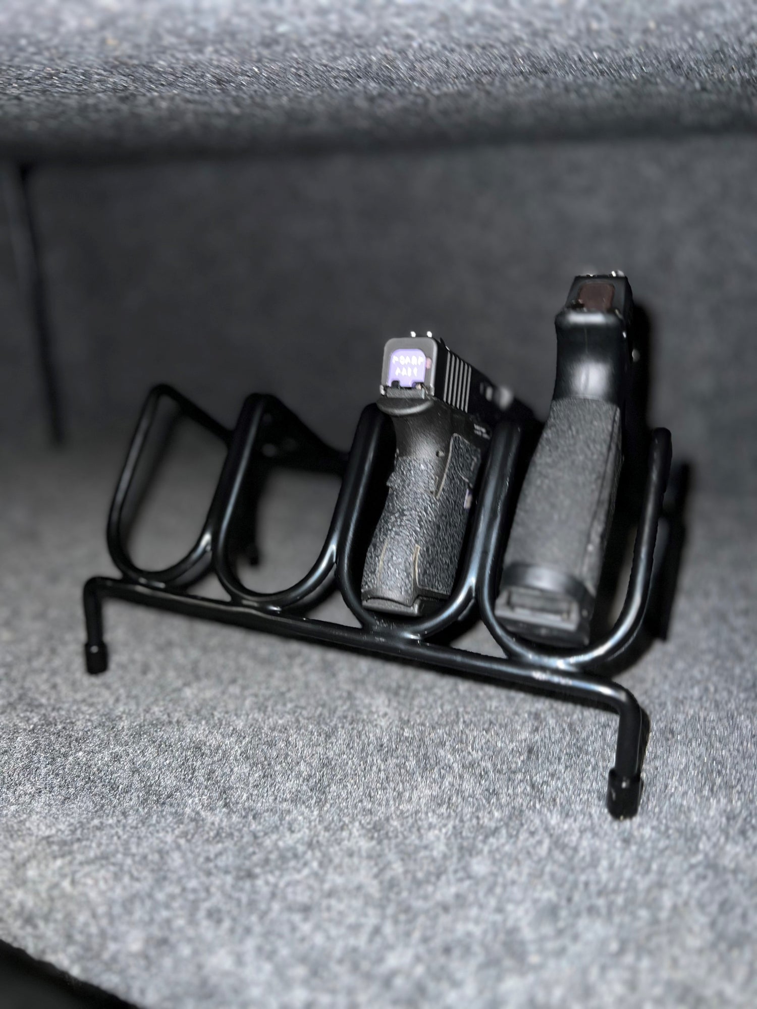 Gun Safe Pistol Rack