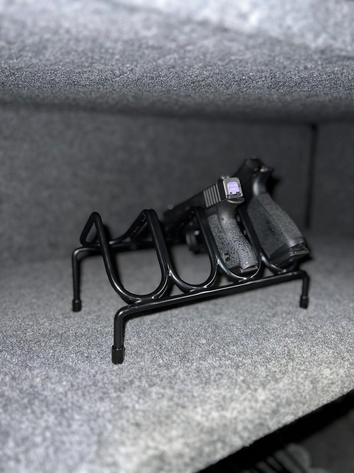 Gun Safe Pistol Rack